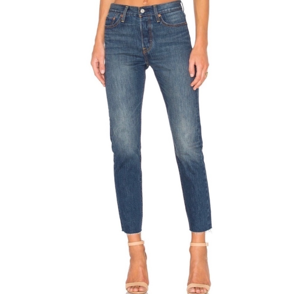 Levi’s Wedgie White Oak Cone Denim Jeans NWOT